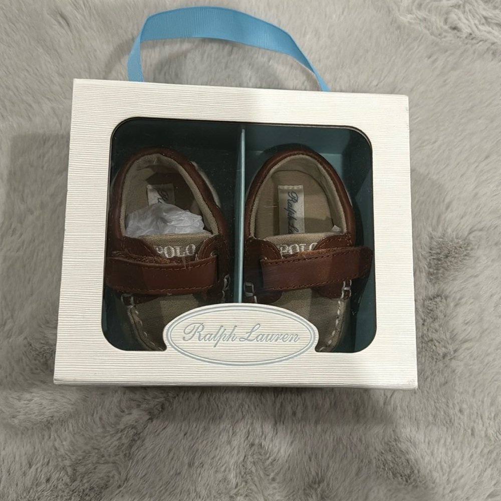 Ralph Lauren baby boat shoes